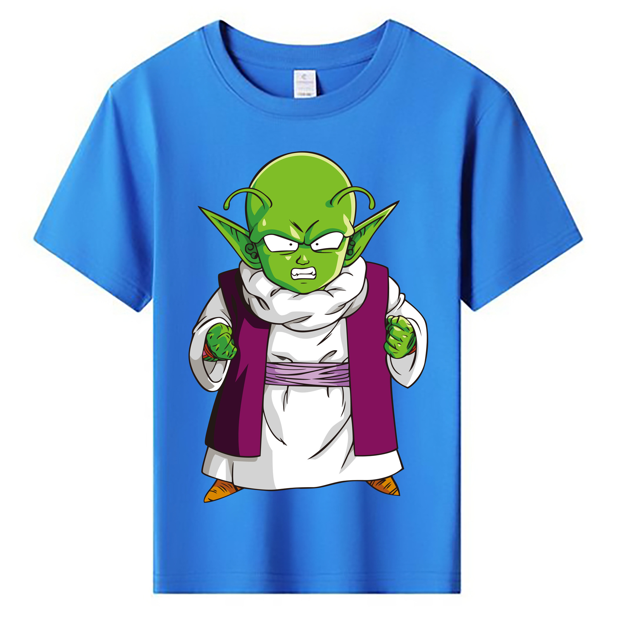 （画像用） ドラゴンボール ピッコロ DRAGON BALL Piccolo 綿100％キッズTシャツ（フロントプリント）